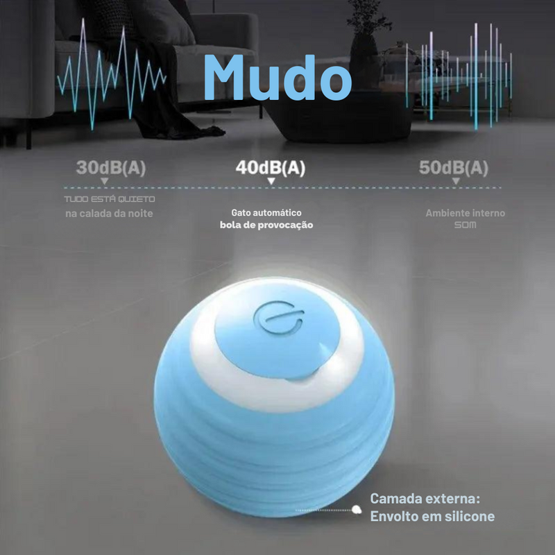Mini Bolinha Elétrica para Pets