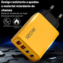 Carregador de 4 Entradas